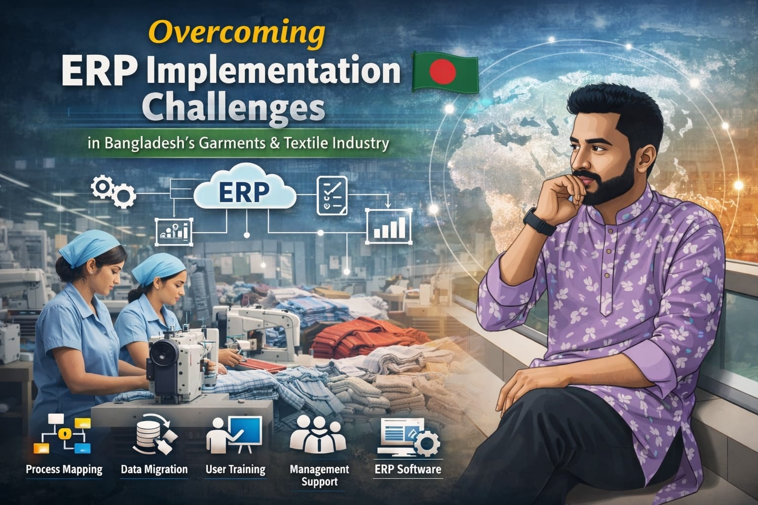 ERP Implementation Challenges in Bangladesh Garment Industry