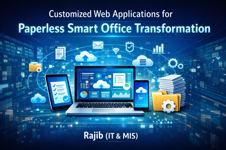 Customized Web Applications for Paperless Smart Office Transformation Bangladesh