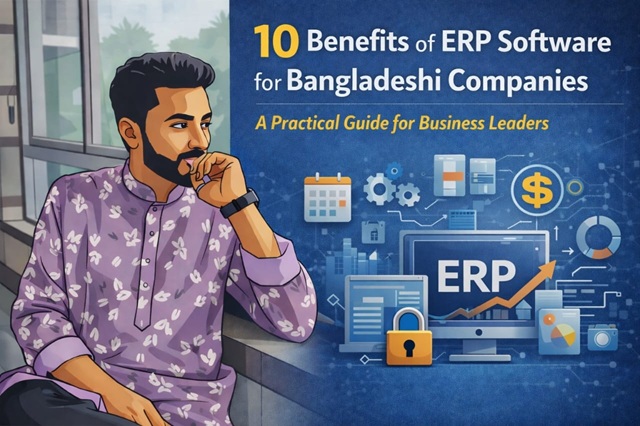 Discover the top 10 benefits of ERP software for Bangladeshi companies