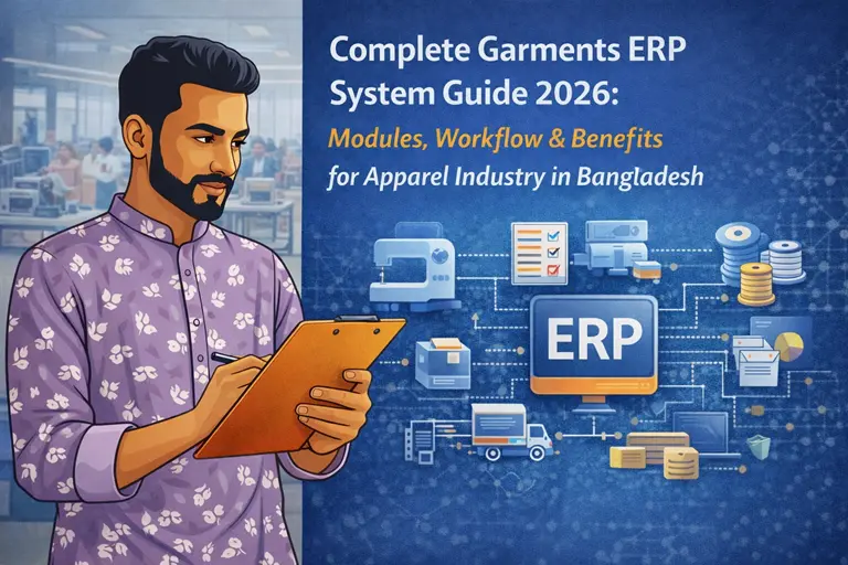 Complete Garments ERP System Guide 2026: Modules, Workflow & Benefits for Apparel Industry in Bangladesh
