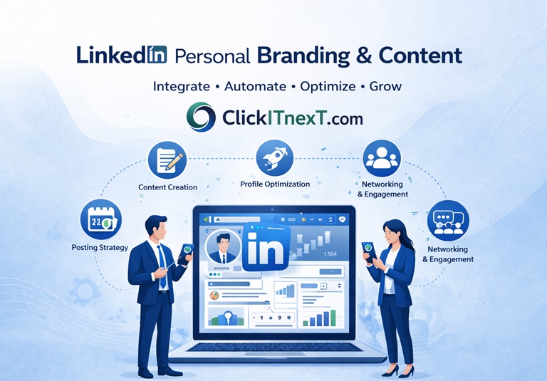 LinkedIn Personal Branding Services - ClickITnexT