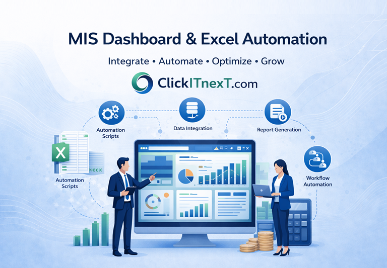 MIS Dashboard & Excel Automation Bangladesh - ClickITnexT