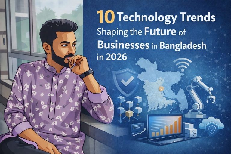 Explore the top 10 technology trends transforming businesses in Bangladesh in 2026