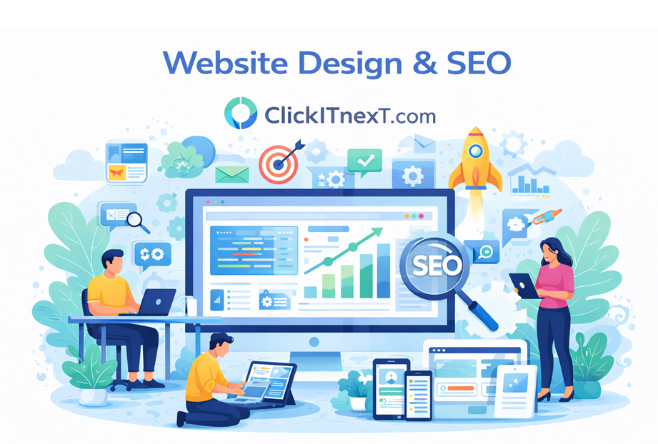 Website Design & SEO Services Bangladesh - ClickITnexT